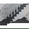 Mexen Pretoria Duo Duschkabine schwingbar 80 x 70 cm, transparent, Chrom + Duschwanne Flat - 852-080-070-01-02-4010