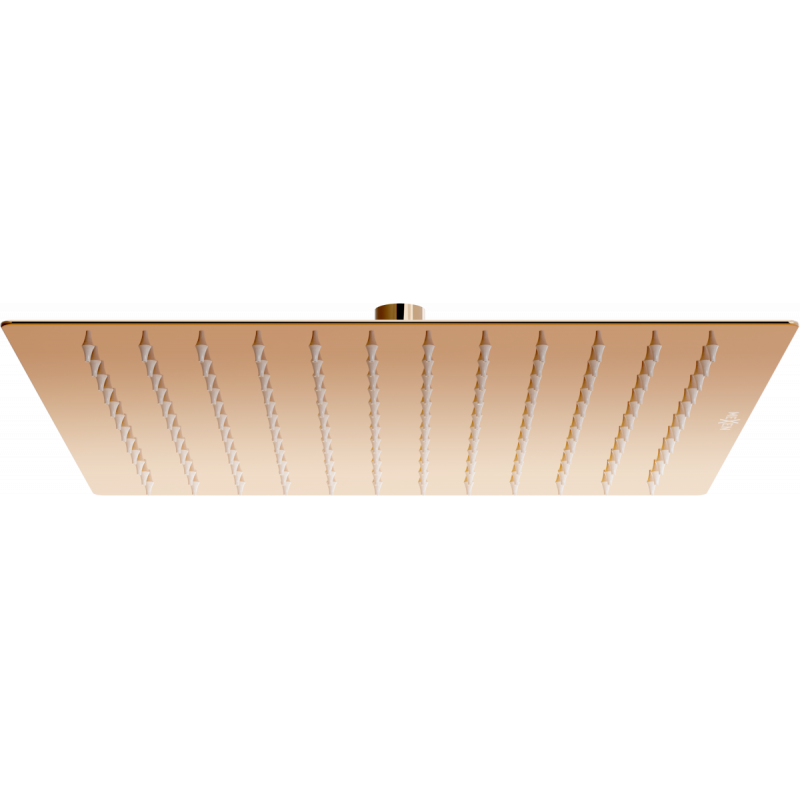 Mexen Slim rociador de ducha 30 x 30 cm, oro rosa - 79130-60