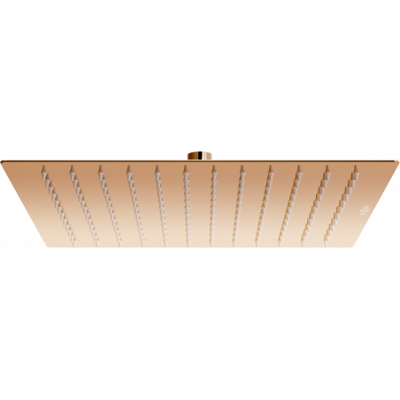 Mexen Slim rociador de ducha 30 x 30 cm, oro rosa - 79130-60