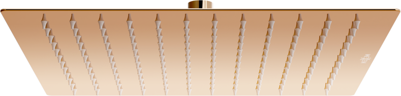 Mexen Slim regendouche 30 x 30 cm, roze goud - 79130-60