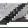 Mexen Pretoria Duo cabina doccia battente 90 x 80 cm, trasparente, dorato + piatto doccia Flat - 852-090-080-50-02-4010G