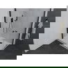 Mexen Pretoria Duo Duschkabine 80 x 70 cm, transparent, schwarz + Flat Duschwanne - 852-080-070-70-02-4010B