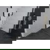 Mexen Pretoria Duo draaideur douchecabine 100 x 90 cm, transparant, zwart - 852-100-090-70-00-02