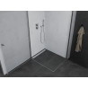 Mexen Pretoria Dubbele douchecabine klapdeur 100 x 90 cm, transparant, chroom - 852-100-090-02-00