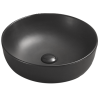 Mexen Lana fregadero sobre encimera 41 x 41 cm, negro mate - 22234185