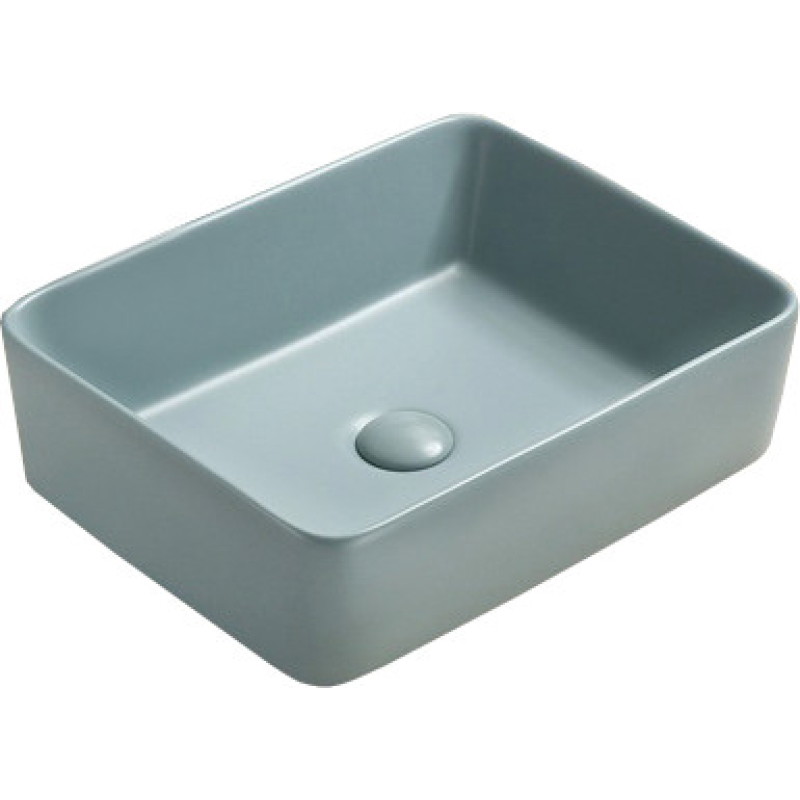 Mexen Catia countertop washbasin 48 x 37 cm, light green matte - 21314848