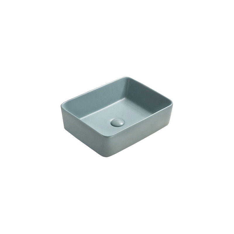Mexen Catia lavabo da appoggio 48 x 37 cm, verde chiaro opaco - 21314848