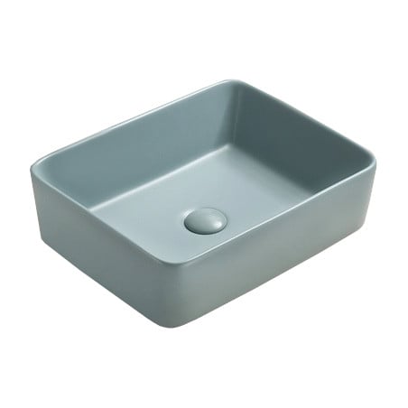 Mexen Catia umywalka nablatowa 48 x 37 cm, zielona jasna mat - 21314848