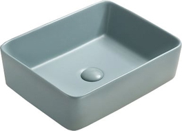 Mexen Catia umivaonik nadgradni 48 x 37 cm, svijetlo zelena mat - 21314848