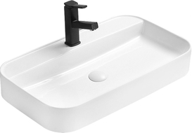 Mexen Sofia 70 x 40 cm pealispaigaldatav kraanikauss, valge - 22157000