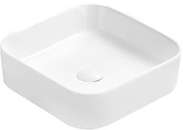 Mexen Vena lavello da appoggio 37 x 37 cm, bianco - 22193700