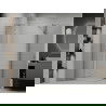 Mexen Roma Duo Duschkabine, schwenkbar 120 x 70 cm, transparent, Chrom - 854-120-070-02-00