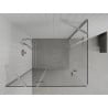 Mexen Roma Duo cabine de douche pivotante 120 x 90 cm, transparent, chrome - 854-120-090-02-00