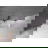 Mexen Velar badwand 2-vleugelig verschuifbaar 95 x 150 cm, transparant, kanonmetaal - 896-095-000-01-95