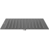 Mexen Slim Regendusche 30 x 30 cm, gebürstetes Gun Grey - 79130-66