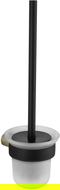 Mexen Base cepillo de baño, negro/dorado - 7088250-57