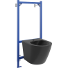 Mexen set inbouw bidetframe Fenix B met bidet Lena, zwart mat - 69935224885