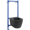 Mexen inbouw bidetset Fenix B met bidet Carmen, zwarte mat - 69935884985