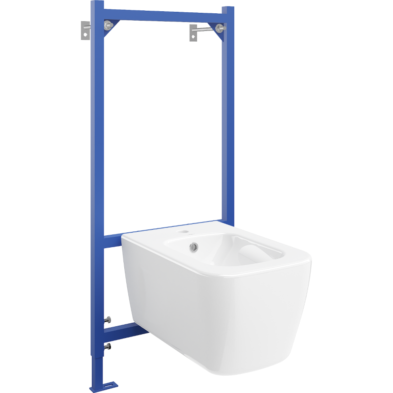 Mexen Shower Bidet Set Fenix B with Margo Bidet, White - 69935425100