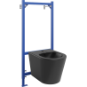 Mexen ensemble encastré pour bidet cadre Fenix B avec bidet Rico, noir mat - 69935724885
