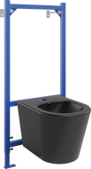 Mexen ensemble encastré pour bidet cadre Fenix B avec bidet Rico, noir mat - 69935724885