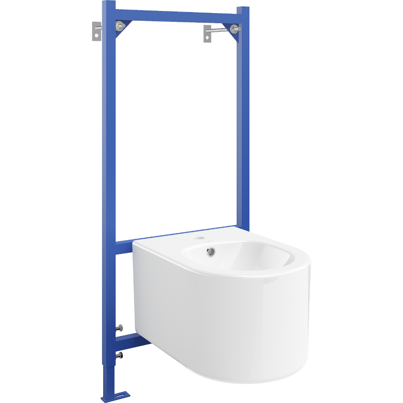 Mexen recessed bidet frame set Fenix B with Sofia bidet, white - 69935544800