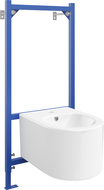Mexen ensemble encastré bidet châssis Fenix B avec bidet Sofia, blanc - 69935544800