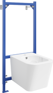 Mexen Teo concealed bidet set frame Fenix B with bidet, white - 69935855100
