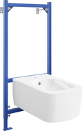 Mexen ensemble encastré bidet châssis Fenix B avec bidet York, blanc - 69935115500
