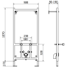 Mexen Fenix B Unterputzrahmen für Bidet - 60999