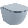 Mexen Lena WC-Schüssel Rimless mit Absenkautomatik Slim, Duroplast, grau-blau matt - 30224069