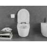 Mexen Lena cuvette wc sans bride avec abattant slim à descente progressive, duroplast, blanc brillant - 30224000