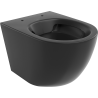 Mexen Lena inodoro sin borde, negro mate - 3322XX85