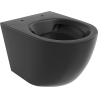 Mexen Lena Rimless WC Bowl, Black Matte - 3322XX85