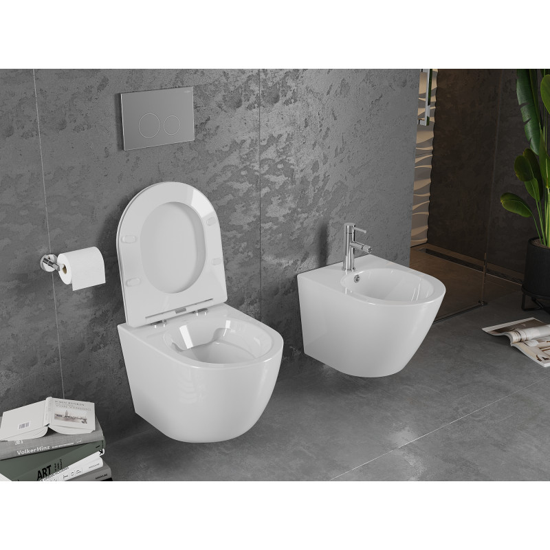Mexen Lena wc-pot Rimless, wit glans - 3322XX00