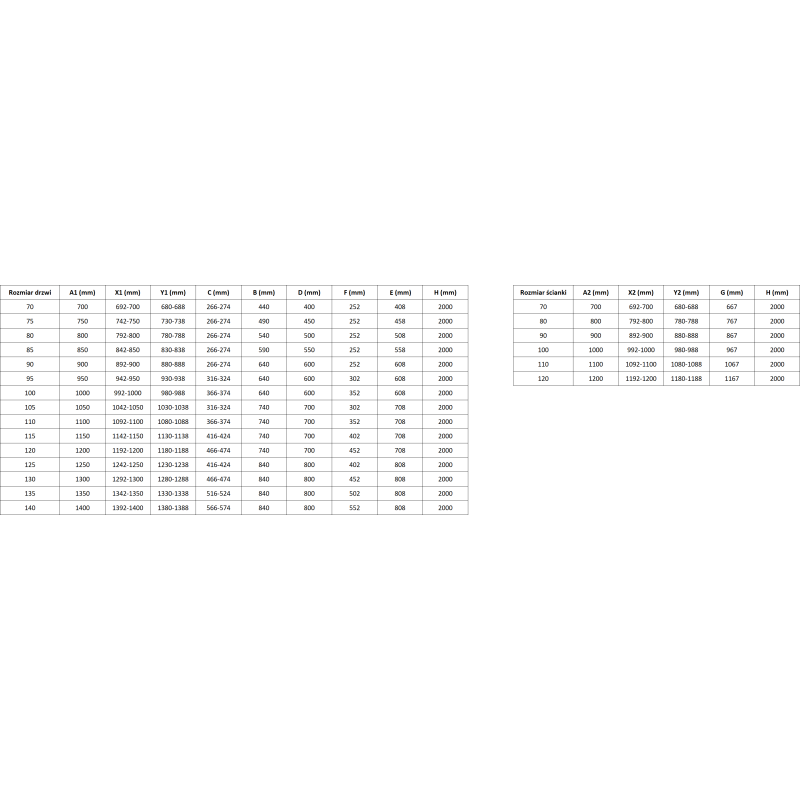 Mexen Lunar T kabina prysznicowa uchylna lewa 100 x 80 cm, transparent, gun metal - 834T-100-080-95-00-L