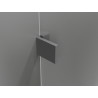 Mexen Lunar T kabina prysznicowa uchylna prawa 70 x 80 cm, transparent, gun metal - 834T-070-080-95-00-P