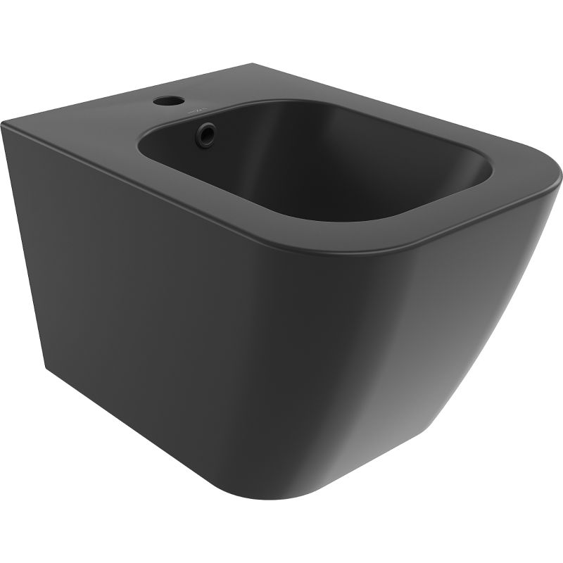 Mexen Madox hänkt Bidet, schwaarz Matt - 35155170