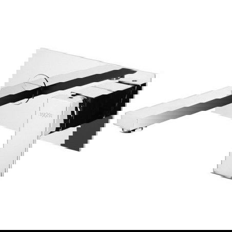 Mexen Cube ëmgebauten Buedzëmmer Buedbidden Krunn, Chrom - 73115-00