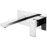 Mexen Cube grifo empotrado para lavabo, cromo - 73115-00