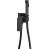 Mexen Cube mitigeur de bidet encastré avec kit de fixation ponctuel, noir - 7599150-70