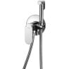 Mexen Milo robinet de bidet encastré avec ensemble ponctuel, chrome - 7599350-00
