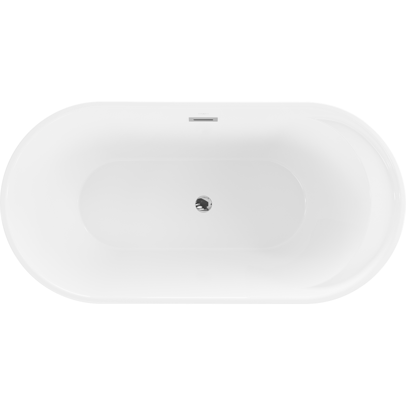 Mexen Laura freistehende Badewanne 150 x 75 cm, weiß - 53401507500