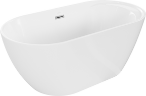 Mexen Laura freistehende Badewanne 150 x 75 cm, weiß - 53401507500
