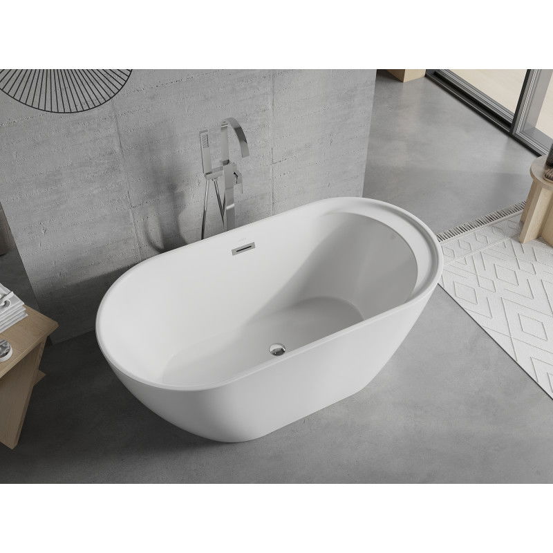 Mexen Laura freistehende Badewanne 150 x 75 cm, weiß - 53401507500