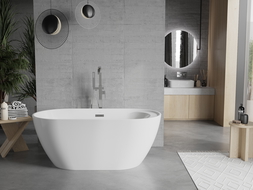 Mexen Laura freistehende Badewanne 150 x 75 cm, weiß - 53401507500