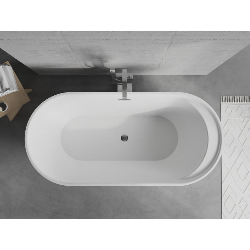 Mexen Laura bañera exenta 170 x 80 cm, blanca - 53401708000