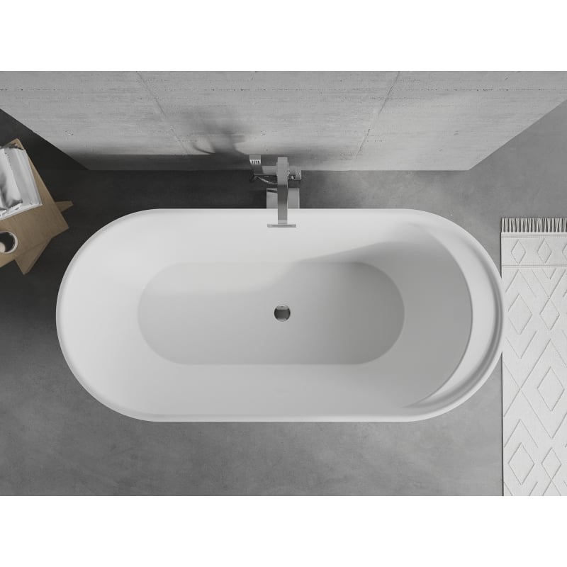 Mexen Laura vann vabalt seisev 170 x 80 cm, valge - 53401708000