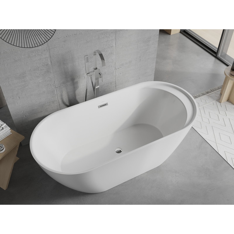 Mexen Laura bañera exenta 170 x 80 cm, blanca - 53401708000