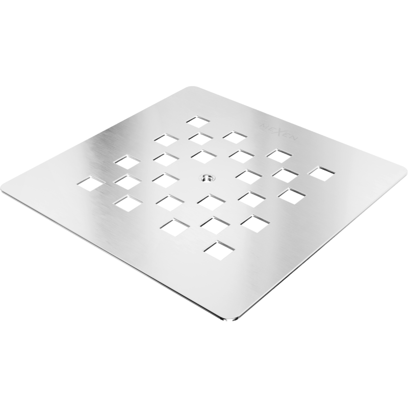 Mexen Stone+ copertura per piatto doccia, inox - 44910001